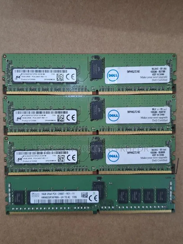 Dell 16GB 2Rx8 PC4-2400T-RE1-11 · Photo 1