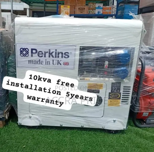 Gen Shield Perkins 10kva Diesel 13000watts Diesel Generator · Photo 1