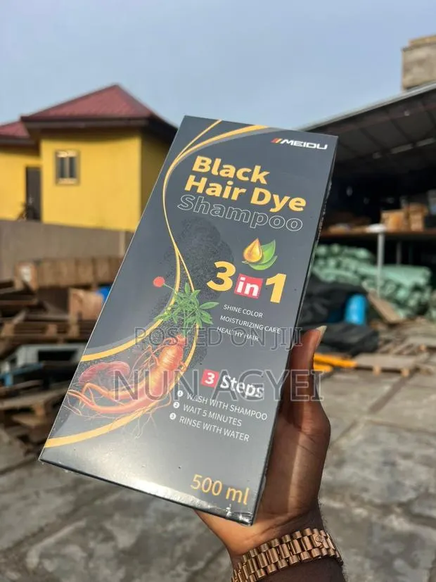 Black Hair Dye (Shampoo) · Photo 1