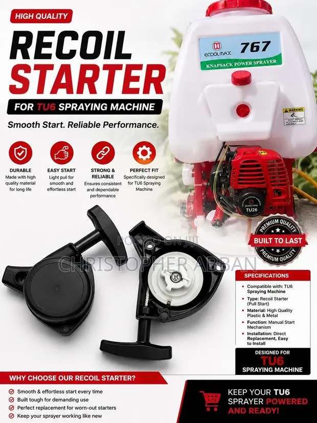 Power Sprayer Starter · Photo 1