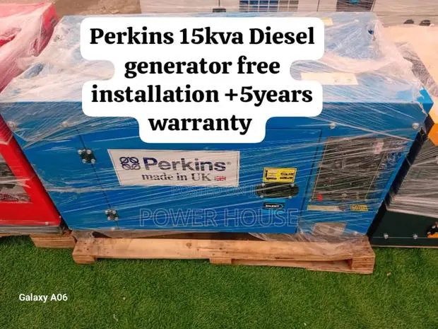 Electric Extreme Perkins Diesel Generator 15kva Silent · Photo 1