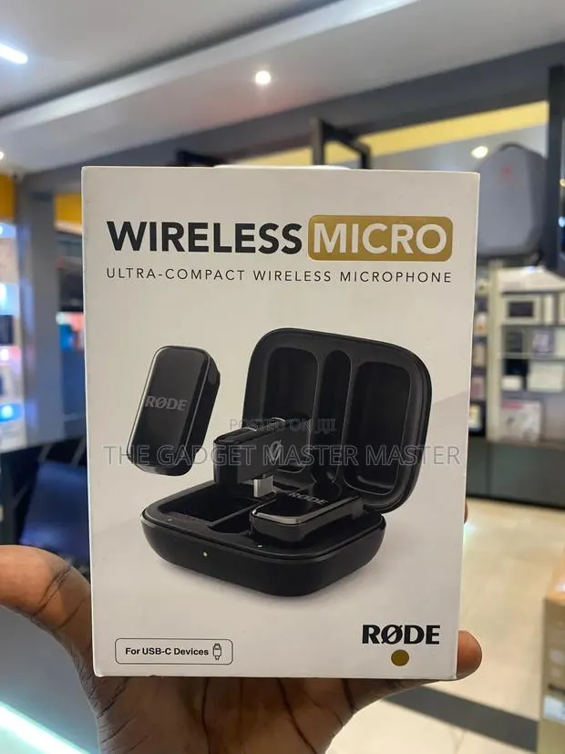 Rode Wireless Micro Ultra-Compact Usb C Microphone · Photo 1
