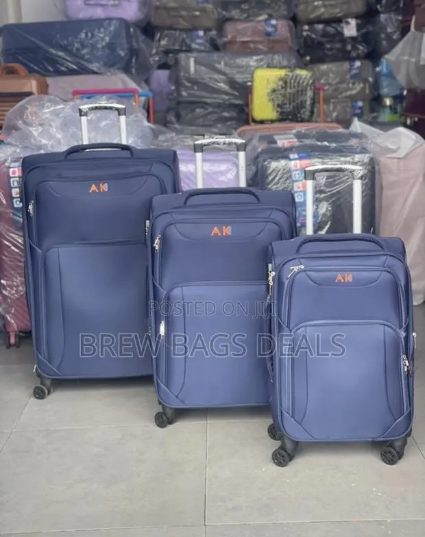 Premium Quality 3set Ak Thick Fabric Texture Traveling Bag. · Photo 1