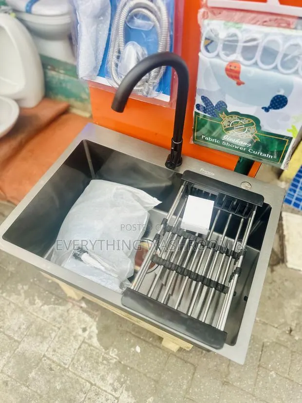 Kitchen Sink_Black Cabinet Sink · Photo 1