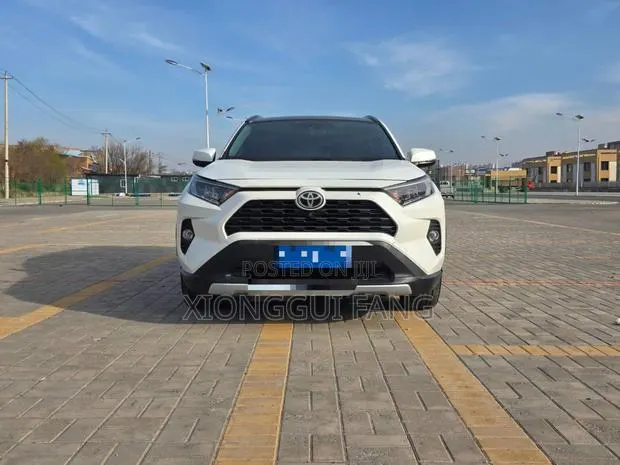 Toyota RAV4 XLE Premium AWD 2020 White · Photo 1