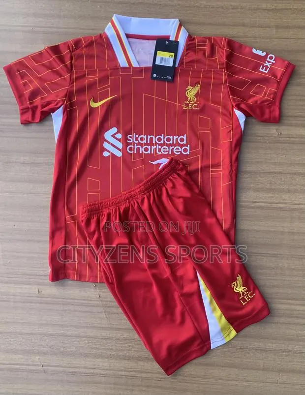 Liverpool 2024/25 Kids Jerseys · Photo 1