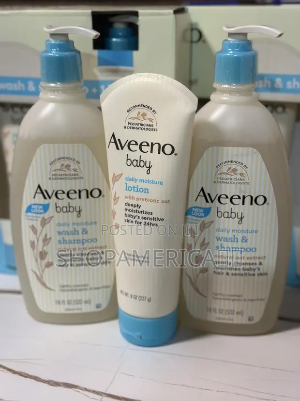 Aveeno Baby Shampoo and Lotion · Photo 1