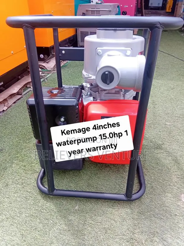 Kemage 4-Inch 15HP Pump – Strong Performance for Heavy Water Pumping · Photo 1
