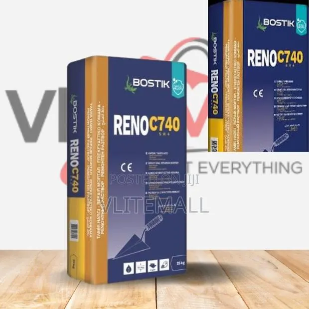 Bostik Reno C740 Sr4 25kg Cement Based Structural Repair Morta · Photo 1