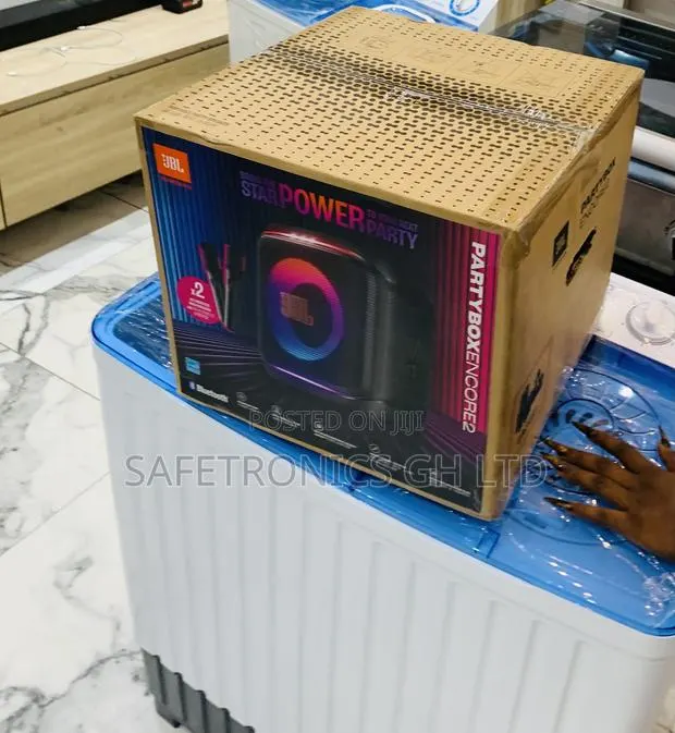 Long Lasting JBL PartyBox Encore Essential 2 Portable Speaker With Mic · Photo 1