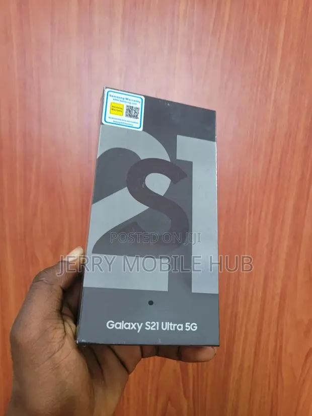 New Samsung Galaxy S21 Ultra 5G 128 GB Black · Photo 1