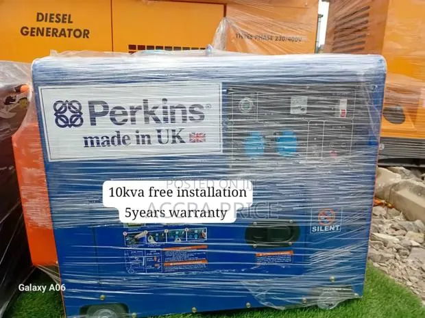 Connected Power Perkins 10kva Diesel 13000watts Diesel · Photo 1