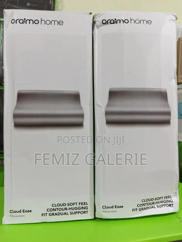 Oraimo CloudEase Memory Foam Pillow – Ergonomic Neck/Shoulder Support · Photo 1