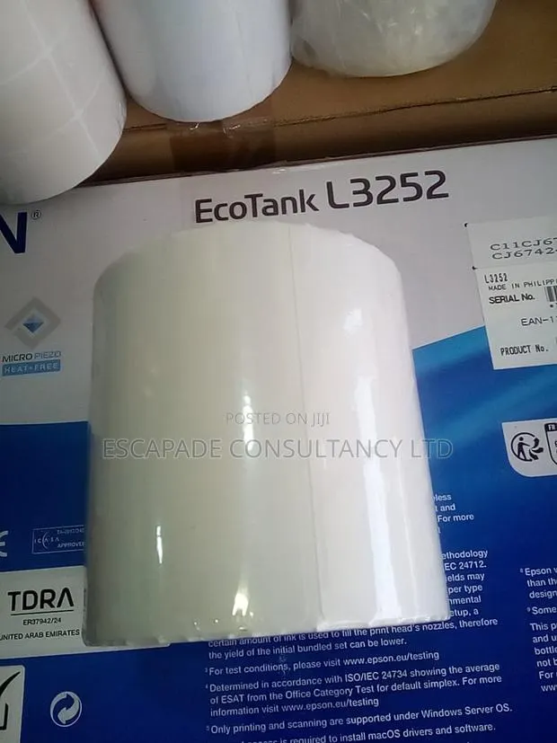 Thermal Barcode Label Sticker 100x150 (Shipping Labels) · Photo 1