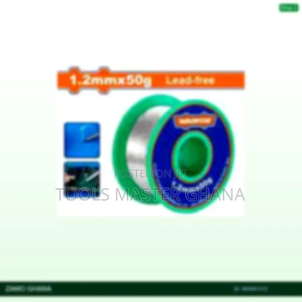 Lead-Free Solder Wire - Whxs1312 · Photo 1