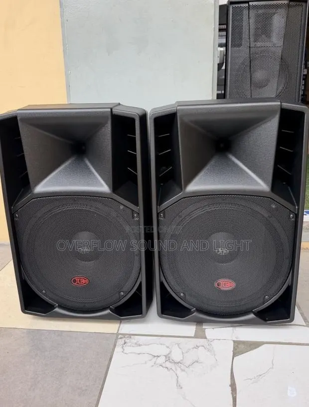 JLD 15-Inch Active Monitor Speakers (Pair) · Photo 1