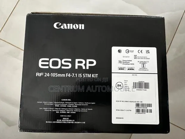 Canon Eos Rp Full Kit