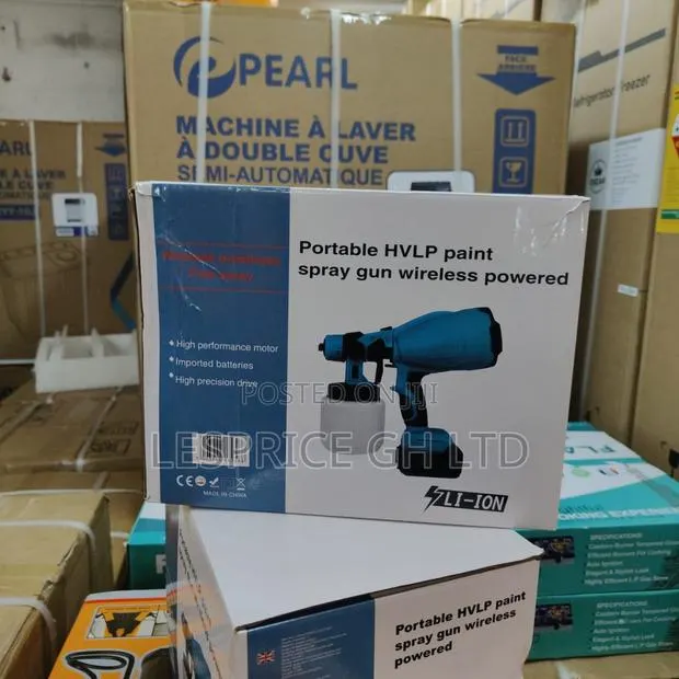 Promo!! Promo!! On Our New Cordless 48v Lithium Battery Paint Sprayer · Photo 1