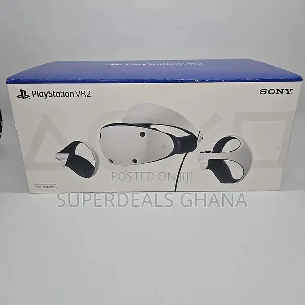 Sony Playstation Ps5 Vr2 Headset Sense Controllers Vr - White New · Photo 1