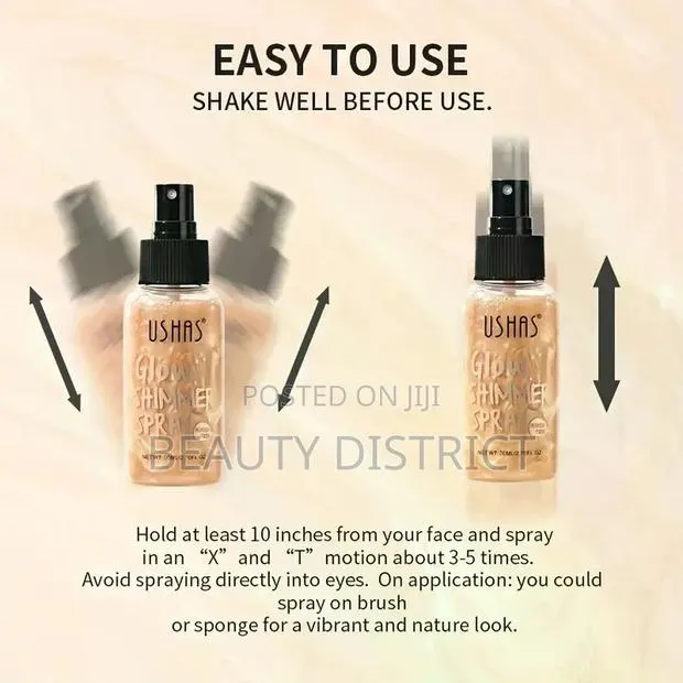 Glow Shimmer Spray · Photo 1