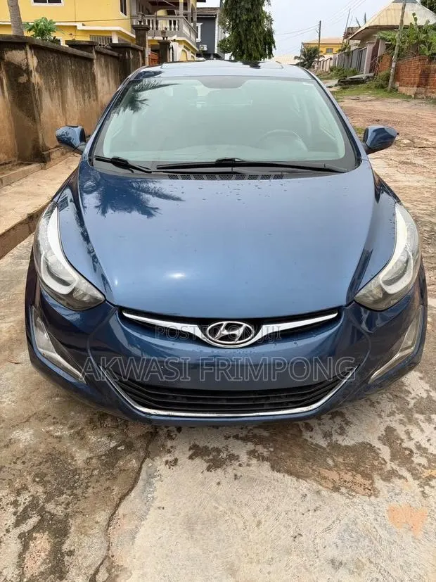 Hyundai Elantra Limited Sedan FWD (1.8L 4cyl 6A) 2016 Blue · Photo 1