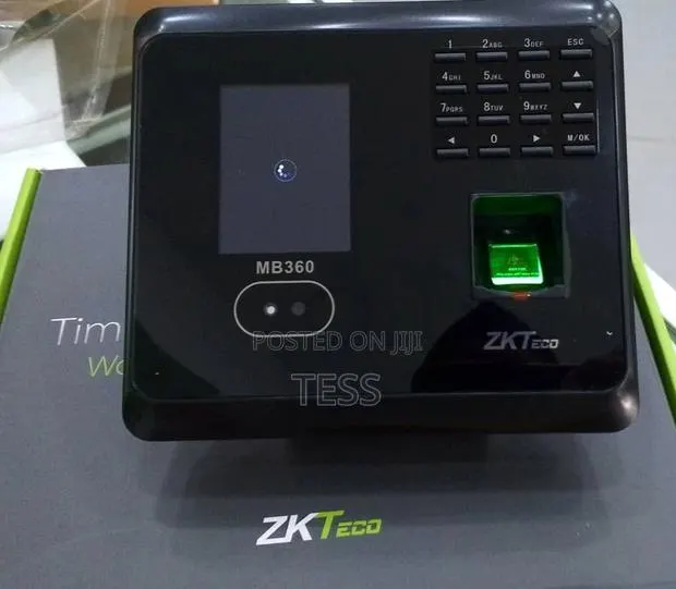 Zkteco Mb360 Face Recognition Time Attendance Clock In · Photo 1