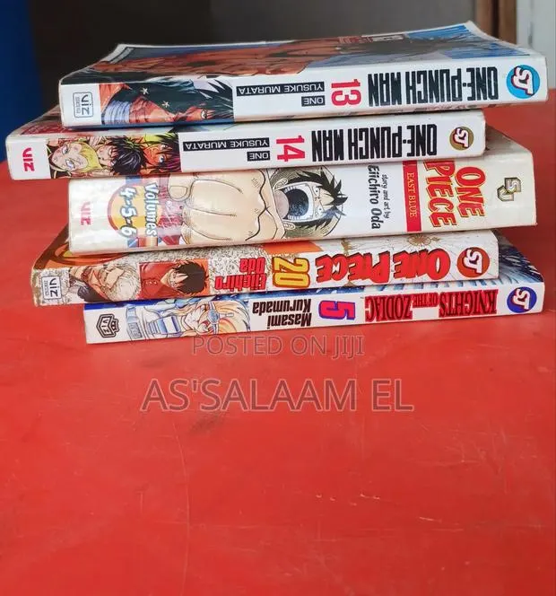 Manga Bundle –One Piece, Saint Seiya, Samurai Princess(Good Condition) · Photo 1