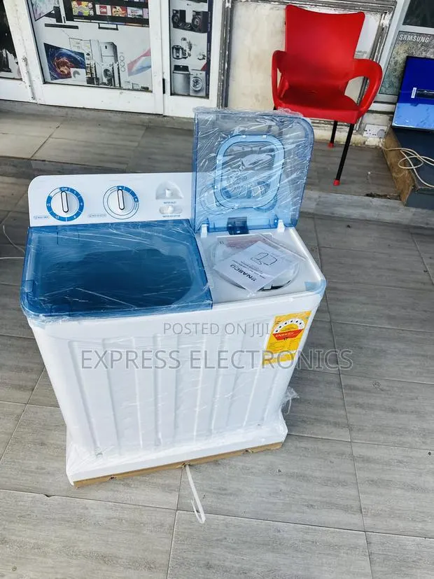 Lovely New White Nasco 8kg Topload Twintub · Photo 1