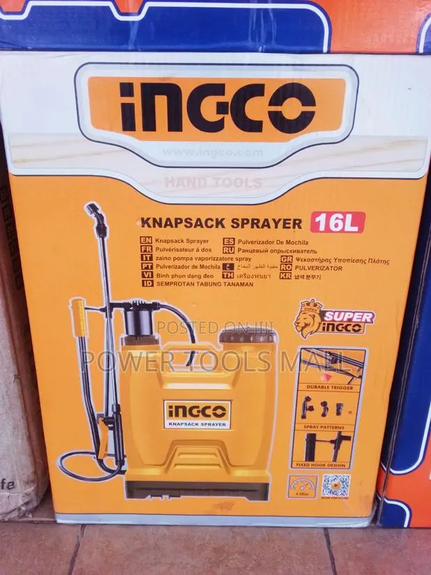 Ingco Knapsack Sprayer 16l Hspp · Photo 1