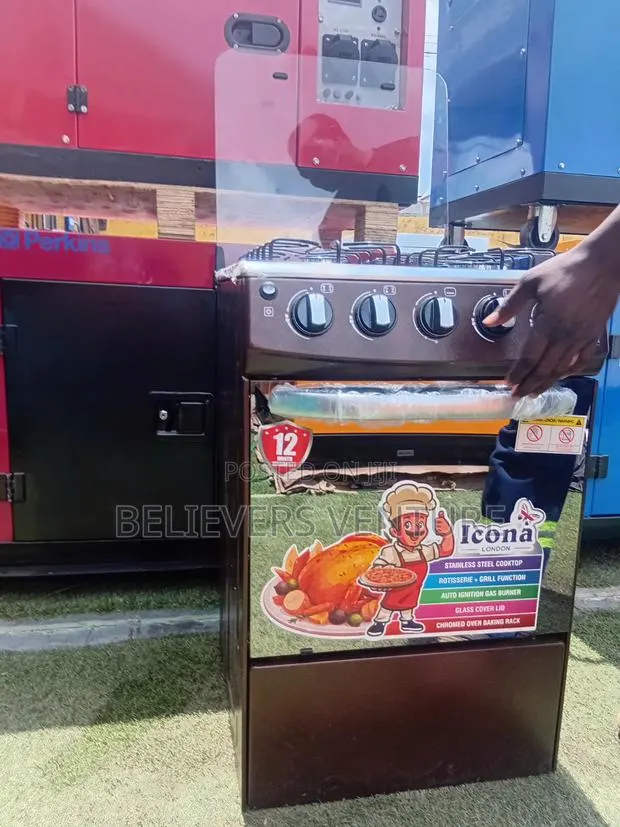 Icona 4 Burners Gas Cooker – Premium Cooking Power at Your Fingertips · Photo 1