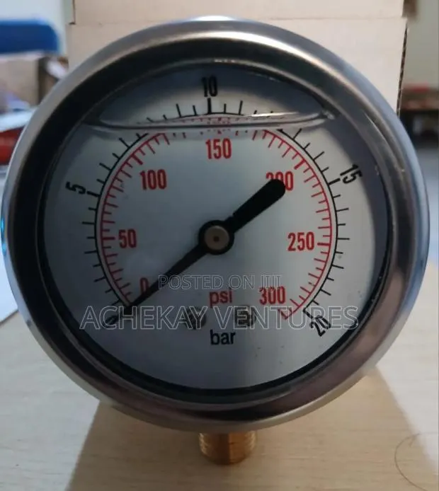 20 Bar Pressure Gauge (0–300 Psi) · Photo 1