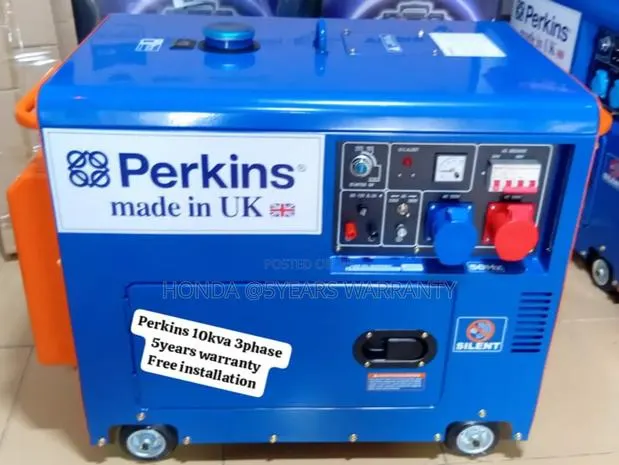 Powered by Nature Perkins Generator 10kva 13000watt 3phase · Photo 1