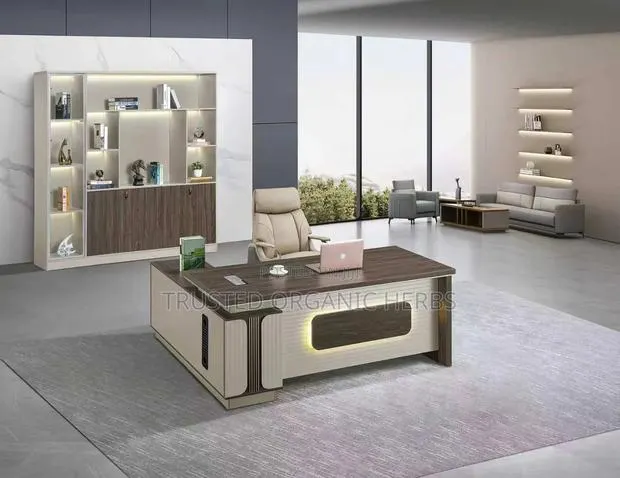 Executive Luxury L-Shape Office Table ( Imported) · Photo 1