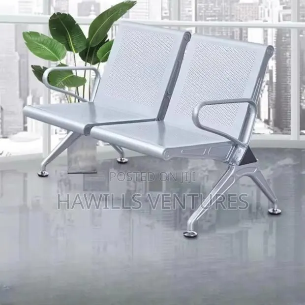 2 in 1 Metalic Waiting Chair · Photo 1