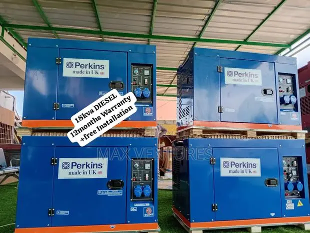 Perkins 18kva Emergency Power Backup 18kva Remote Controlled · Photo 1