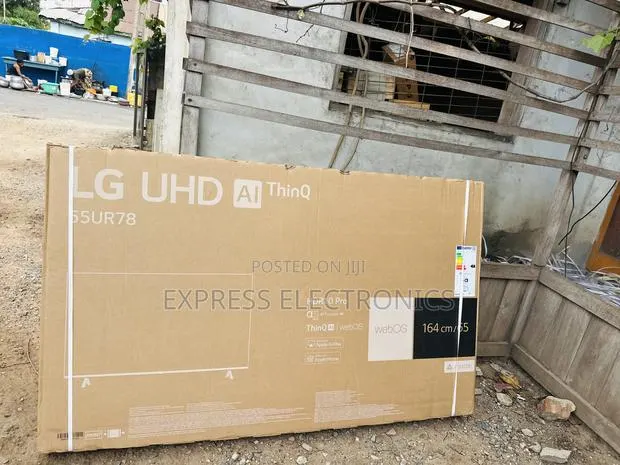 Newly Sealed in Box Uhd Smart Glossy 65”Ur780 Lg Television · Photo 1