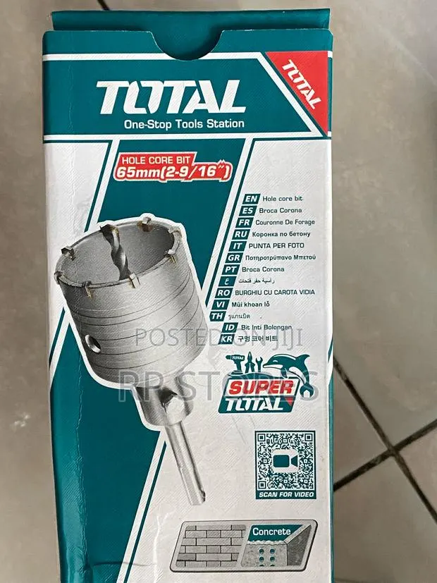 Total 65mm Core Bits · Photo 1