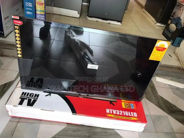 Slim And Flameless Quality Nikai 32inch Digital Satellite Tv · Photo 1