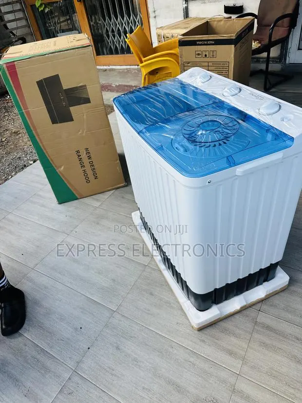 Zealous Sleek White Nasco 8kg Topload Twintub · Photo 1