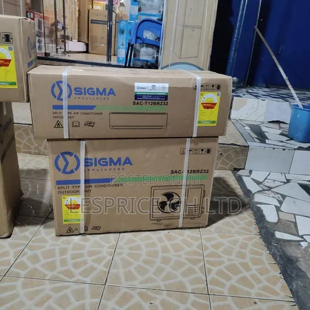 Nice and Authentic 1.5hp/R32 Gas Split Air Condition From Sigma · Photo 1