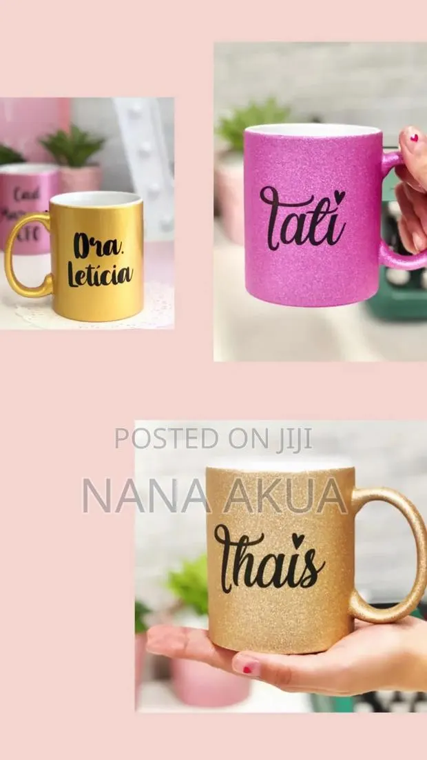 Customised Glitter Mug as Souvenir · Photo 1