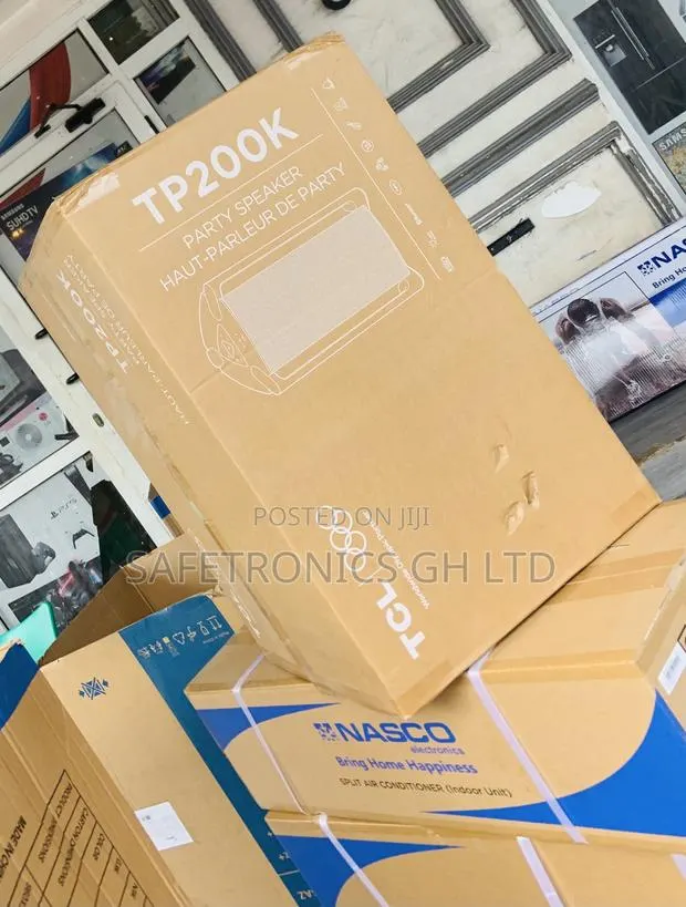 Secure TCL Black Tp200k New 220 Watts Classic Speaker · Photo 1