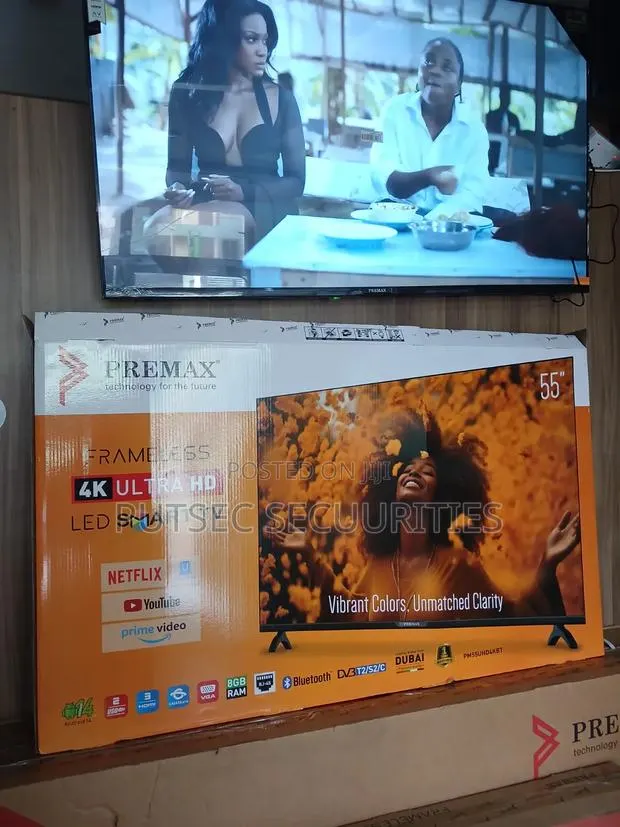 55 Inch Smart Android Television. TV · Photo 1