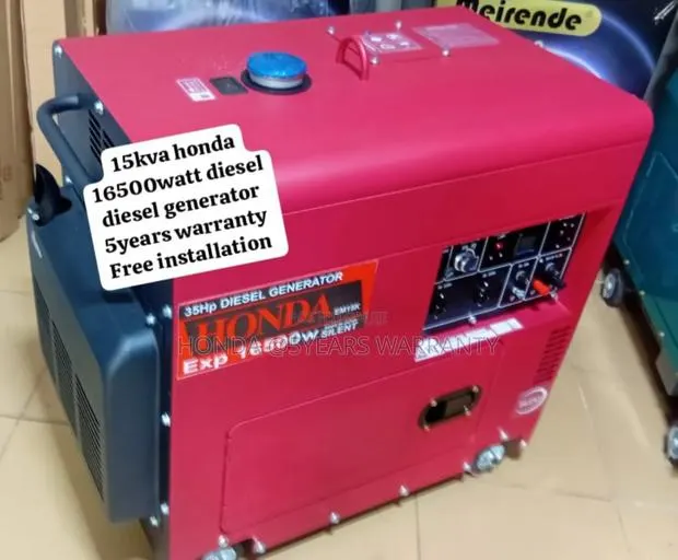 Backup System Power Solution Honda 15kva 16500watt Generator · Photo 1