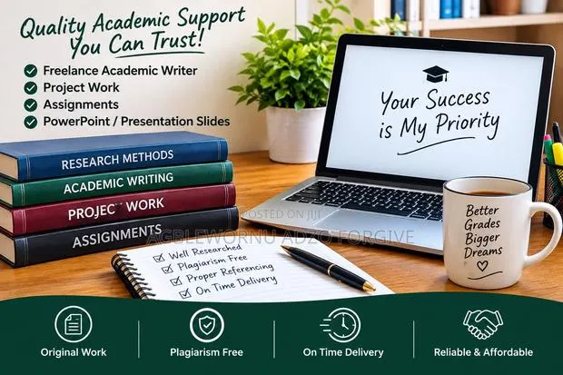 Freelance Academic Writer, Project Work and Slide, Assignment. · Photo 1
