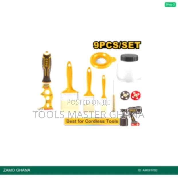 Painting Tools Accesories 9pcs Set - Amgf0702 · Photo 1