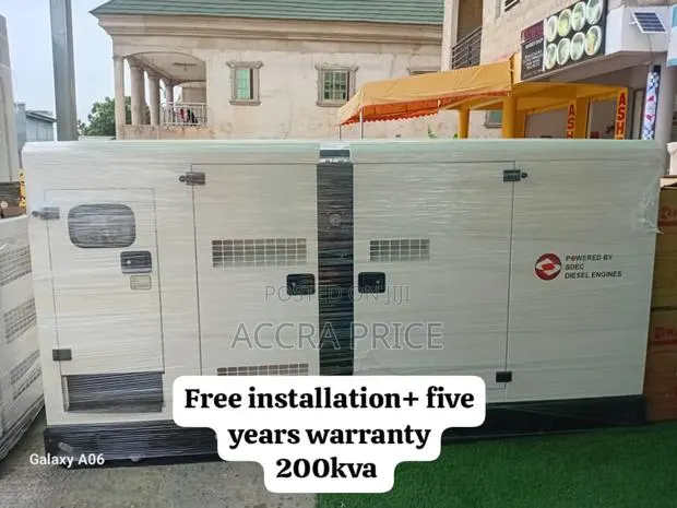 Stronger Power 200kva 200kw Diesel Generator Perkins Uk · Photo 1