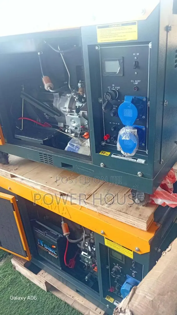 Heavy-Duty KAMA 15kVA Diesel Generator – Stable Power Supply · Photo 1