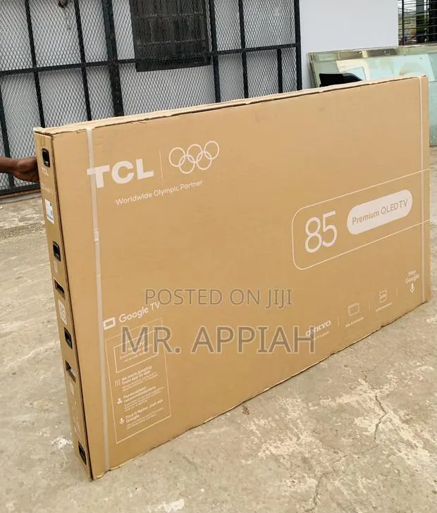 Super Classic TCL 85” Qled 4k Smart Screen TV(Remote) · Photo 1