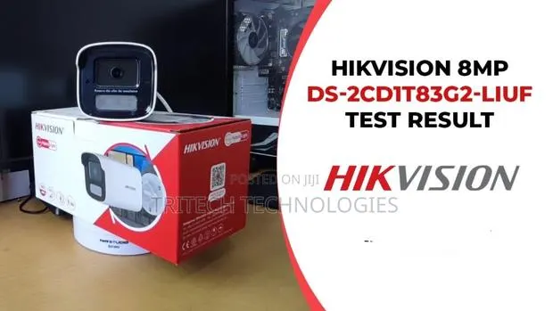 Hikvision Ds-2cd1t83g2-Liuf/Sl 8 Mp Smart Hybrid Light Support Sd Card · Photo 1